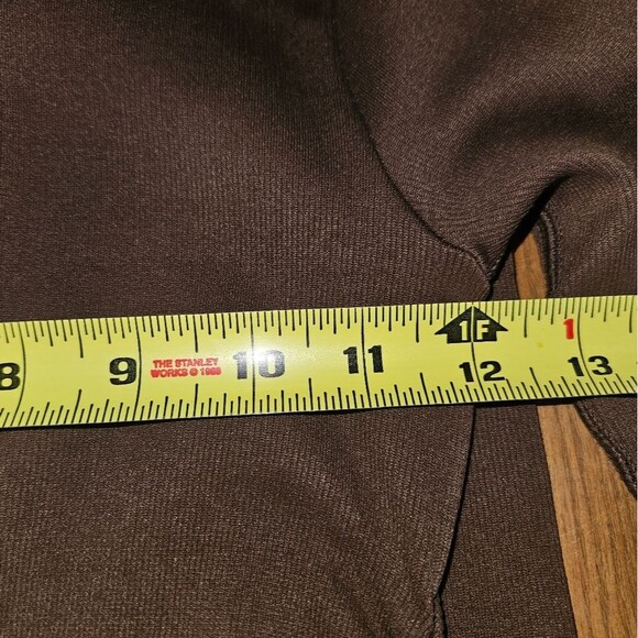 OQQ Brown Ribbed Wide-Leg Jumpsuit – Small | NWT | Chic & Comfy One-Piece Style - Picture 4 of 6